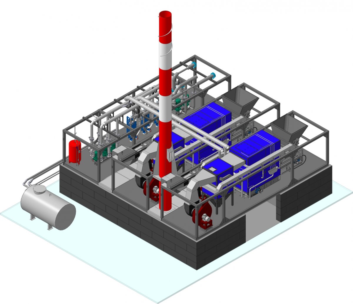 Автономная модульная котельная установка