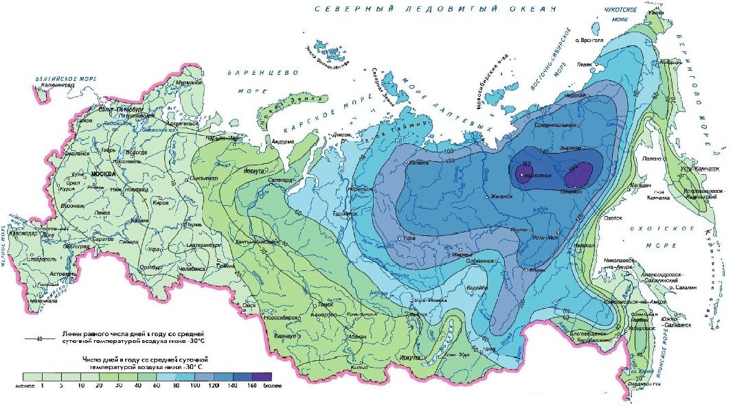 Карта осадков дальний восток